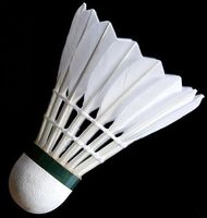 Volant de badminton professionnel personnalisé, qualité supérieure, plumes de canard, tête en liège naturel, logo personnalisé, meilleure qualité sportive