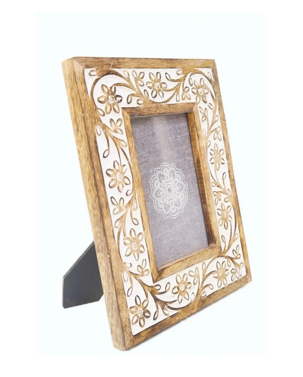 Hot Selling Product Handmade Design Wooden Photo Frame Home Decoration Frame Manufacturer and Exporter From India