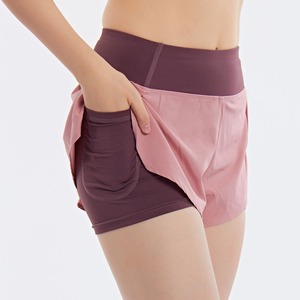 Activités de plein air utiliser nouveauté conception chaude femmes Leggings avec short respirant décontracté vêtements de rue anti-boulochage Shorts - Product Image 6