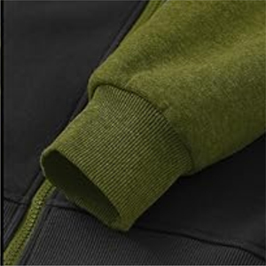 Survêtements de couleur unie de marque personnalisée de haute qualité survêtements deux pièces pour hommes délavés à l'acide - Product Image 3