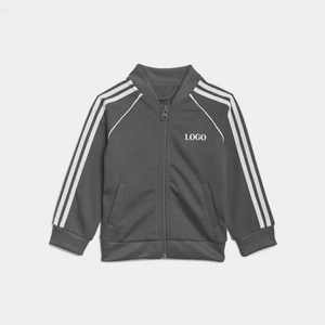 Ensemble de survêtement sportif hiver à capuche uni, bleu roi, décontracté, en maille, avec pantalon de survêtement et veste, séchage rapide, logo personnalisé, fabrication OEM - Product Image 3