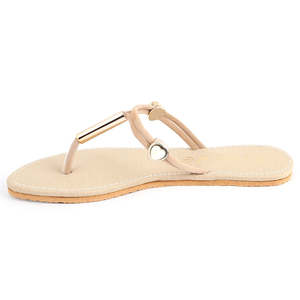 รองเท้าแตะผู้หญิง - สีน้ำตาลอ่อน - Product Image 4