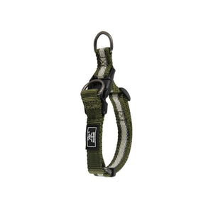 Collier pour animaux de compagnie bicolore avec bandes réfléchissantes pour les promenades en extérieur et la visibilité - Product Image 2