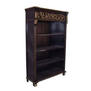 Librería Estilo Francés, Vitrina Antigua, Librería de Madera para Biblioteca, Oficina en Casa, Muebles para Sala de Estar - Product Image 3