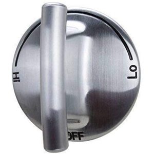 Bouton de brûleur de surface en acier inoxydable ERP 74007733 pour cuisinière à gaz/électrique, pièces de rechange pour plaque de cuisson manuelle, lot de 5, remplace WP7733P410-60 - Product Image 3