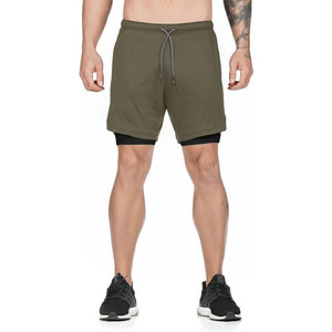 Pantalones cortos informales para hombre de algodón 100% al por mayor, pantalones cortos elásticos para playa y gimnasio con logotipo personalizado estampado, pantalones cortos ecológicos para hombre en blanco - Product Image 3