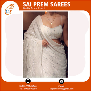 Phụ nữ mới nhất của thiết kế nặng georgette thêu làm việc Bộ sưu tập mới cho những dịp đặc biệt - Product Image 3