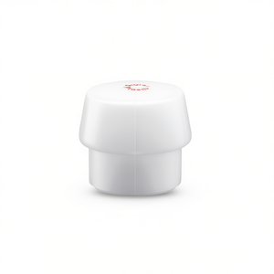 SIMPLEX Tête de marteau superplastique blanche de 100 mm, marteau à percussion à face souple de dureté moyenne avec HALDER - Product Image 3