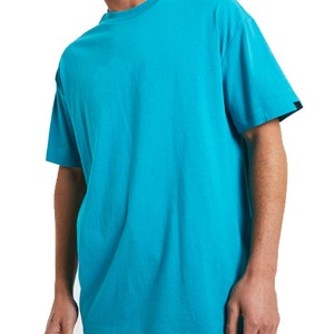 Mne <b>t</b> <b>shirt</b> <b>Men's</b> Solid Color O-Neck Short Sleeve <b>T</b>-<b>Shirt</b> Regular Fit Casual Jersey Knit 100% Cotton Blue breathable <b>men</b> <b>t</b> <b>shirt</b> - Product Image 4