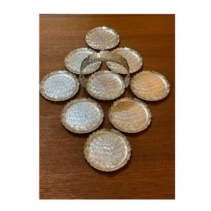 <b>Coaster</b> Stainless Steel <b>Coaster</b> <b>Holder</b> Aluminum <b>Set</b> Metal <b>Coaster</b> for Customized Size Cheap Price - Product Image 4