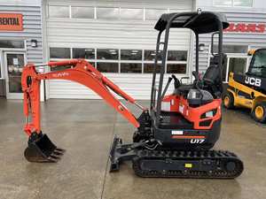 Mini-excavatrice Kubota U17 2023 : Puissance et efficacité compactes pour chaque tâche - Product Image 6