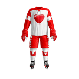 Uniformes de hockey sur glace de haute qualité pour hommes Service OEM Uniformes confortables de conception de maillot de hockey sur glace disponibles à bas prix - Product Image 5