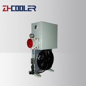 Refroidisseur de moteur en aluminium personnalisé refroidisseur de <span class=keywords><strong>gaz</strong></span> d'eau d'huile hydraulique échange de chaleur avec grue camion malaxeur <span class=keywords><strong>à</strong></span> béton - Product Image 2