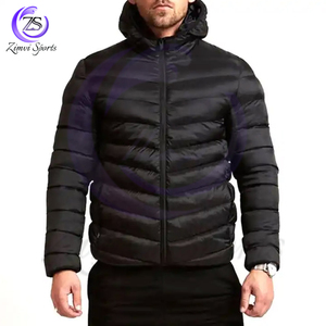Chaquetas de Invierno Acolchadas de Alta Calidad con Capucha y Cremallera Completa en Diferentes Diseños del Mejor Proveedor BY Zimvi Sports - Product Image 1