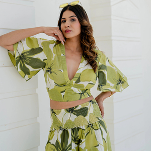 Vestido Midi Boho Blanco con Cuello Halter, Cintura Natural, 100% Algodón, Corte en A, Ecológico, Casual, para la Playa - Product Image 1