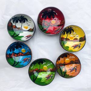 Ensemble de cadeaux artisanaux avec logo personnalisable de haute qualité Bol à coquille naturelle durable Bol à noix de coco de Vitrapro - Product Image 3