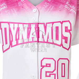 FANTASY WEAR 2026 Vente en gros de maillots de baseball personnalisés avec nom et numéro imprimés, ensembles d'uniformes de baseball personnalisés - Product Image 5