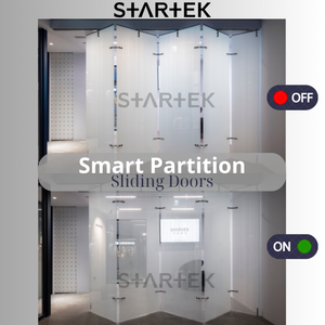Puerta Plegable Inteligente STARTEK PDLC para Divisiones de Privacidad Eléctricas - Product Image 4