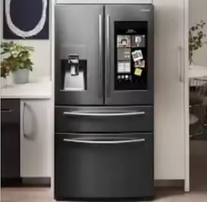 Nueva calidad 28 Cu FT 4 Foor Refrigerador de puerta francesa con pantalla táctil 220V - Product Image 1