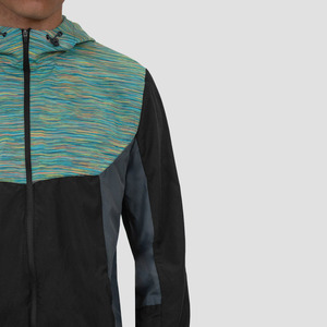 Unisex <b>Lightweight</b> Nylon Windbreaker Fitness <b>Jacket</b> with Hood Zipper Printed Casual Outdoor <b>Summer</b> Wear Short Set for <b>Men</b> - Product Image 5