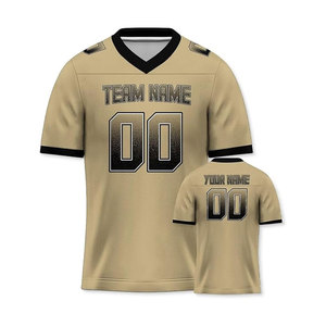 Camiseta de fútbol personalizada para hombre con nombre de equipo y conjunto de números con Camiseta deportiva Servicio OEM disponible - Product Image 2
