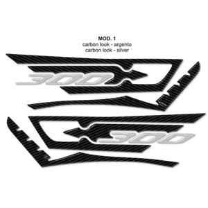 Kit Adesivi 3D per Moto Yamaha Xmax 300, Protezione per Scooter X Max 300 Compatibile - Product Image 2