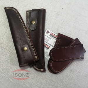 Couteau de chef de haute qualité Première couche en cuir de vachette Fix Blade Knife Sheath - Product Image 6