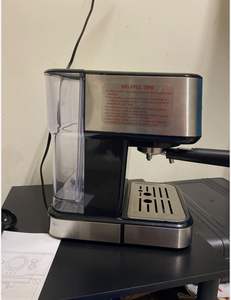 Cafetera Espresso Compacta de Aluminio, Vaporizador Automático para Hoteles, Uso en Exteriores, Funciona con Batería Eléctrica, 15 Bares de Presión - Product Image 4