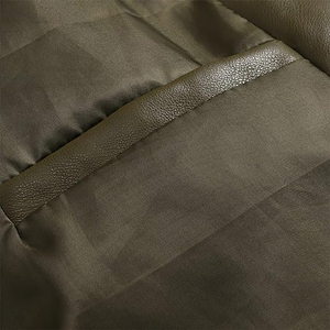 2024 nouveau A vestes en cuir sur mesure hommes vestes en cuir prix raisonnable vestes en cuir pour la conception de logo personnalisé en gros - Product Image 6