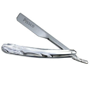 Lames de coupe droites en acier inoxydable pour barbiers et salons, outils de dégradage - Product Image 2