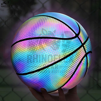Meilleur prix de gros RHINOFLEX GEAR Ballons de basketball entièrement personnalisables, haute qualité, vessie en caoutchouc naturel, design respirant 10