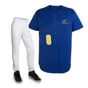 Uniforme de baseball personnalisé de la meilleure qualité pour hommes Uniforme de baseball 100% en polyester pour hommes en bas quantité minimale de commande - Product Image 2