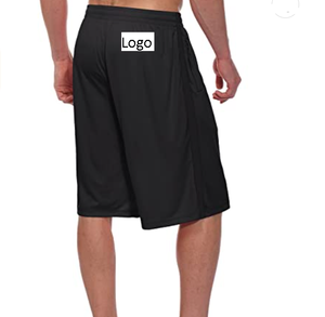 Pantalones cortos de baloncesto para hombre, Shorts largos con bolsillos y cremallera, de secado rápido, para entrenamiento, 11 unidades - Product Image 2