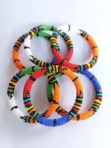 Pulseras de cuentas, venta al por mayor, cuentas de semillas de ganchillo, pulseras de cuentas en rollo, joyería de moda de MD Handicraft - Product Image 4