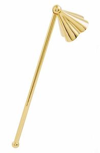 Exquisito apagador de velas de metal hecho a mano con cuidado para proporcionar tanto una función práctica como un atractivo decorativo artístico - Product Image 5