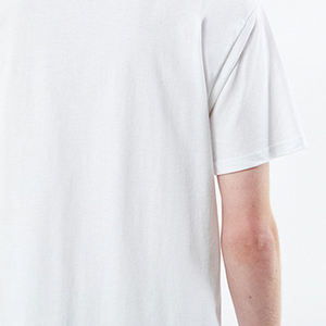 Nuevas camisetas digitales de algodón 100% para hombre, camiseta en blanco de manga corta de gran tamaño 260G con estampado de logotipo de transferencia de diamantes de imitación - Product Image 5