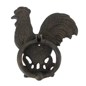Heurtoir de porte antique de bonne qualité couleur or Design élégant Poignée de porte faite à la main pour la ferme et l'hôtel - Product Image 6