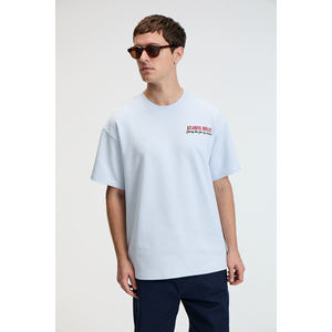 GRIMELANGE YUM Camiseta con cuello redondo y estampado oversize para hombre - Product Image 4