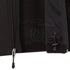 2025 ropa informal de Color sólido chaqueta de invierno ropa de calle nueva moda cómoda chaqueta Softshell para hombres - Product Image 5