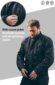 Offre Spéciale de course Cordura vestes de moto de haute qualité bonne veste de textile veste de moto pour la course automobile avec logo personnalisé - Product Image 2