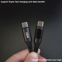 Verlängertes Extra Langes Smart Digital Display Kabel aus Reinem Kupfer PD 60W USB Typ C zu USB Typ C