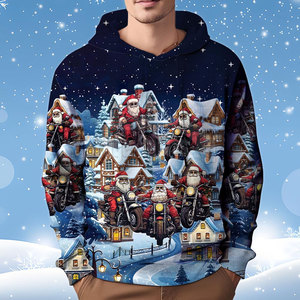Nuevo diseño térmico Venta caliente Sudaderas CON CAPUCHA DE Navidad Más vendidos Sudaderas CON CAPUCHA DE Navidad Bajo MOQ Sudaderas CON CAPUCHA DE Navidad - Product Image 4
