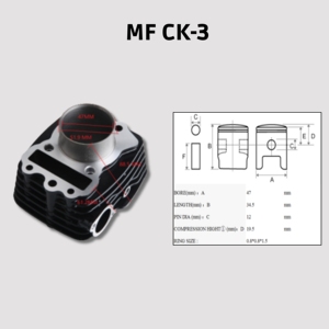 Kit de Cilindro de Motocicleta (Completo) - Product Image 1