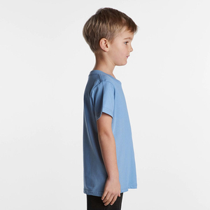 T-shirt personnalisé pour enfants T-shirt à manches courtes 100% coton pour garçons et filles avec logo imprimé Fourniture d'usine OEM - Product Image 2