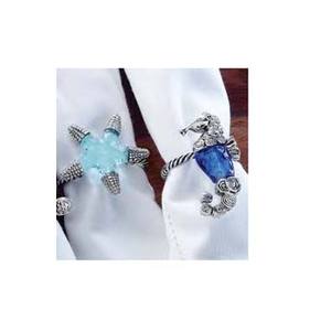 <b>Gold</b> Embossed Design Rose Flower With Leaves Napkin Ring Table Decoration exquisite hotel Napkin ring designer royal look - Product Image 3