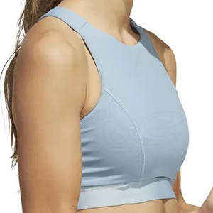 Femmes XL haute qualité sans couture rembourré Gym Fitness soutien-gorge respirant séchage rapide léger Sexy réservoir manches conception personnalisée Push-Up - Product Image 5