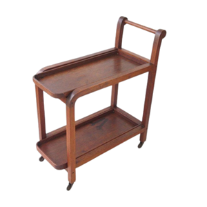 Vente en gros de chariot de bar en bois écologique fabriqué à la main meubles de restaurant meubles d'hôtel du Vietnam - Product Image 2