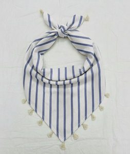 Bandana carré en coton classique, motif floral ethnique, imprimé à la main, doux, élégant, multifonctionnel, respirant, séchage rapide, pour l'extérieur - Product Image 6