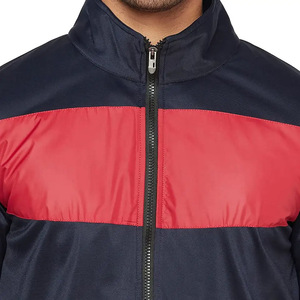 Survêtement de sport décontracté en coton léger, personnalisé, pour l'hiver, avec fermeture éclair et col montant, effet délavé à l'acide, pour la course et l'entraînement, vente en gros - Product Image 3