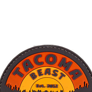 Patch professionnel Logo personnalisé Badges en PVC souple en caoutchouc personnalisé nouveau Style Badges en caoutchouc de Silicone tissu sergé - Product Image 4